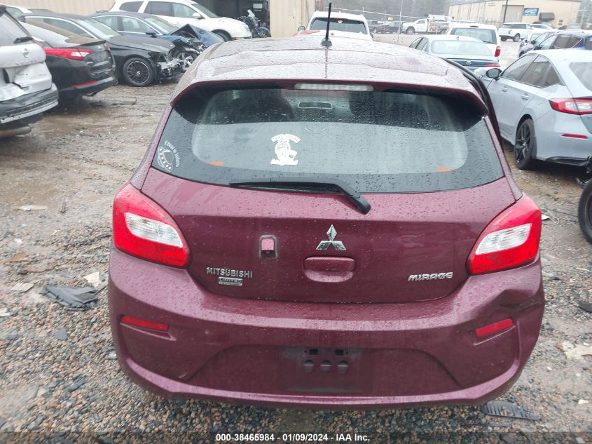 2019 MITSUBISHI MIRAGE LE/GT - ML32A5HJ0KH007134