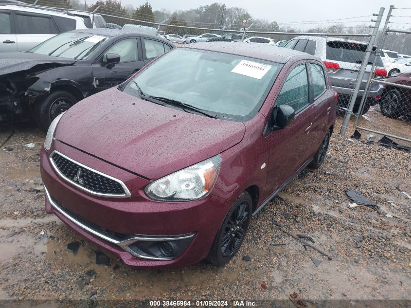2019 MITSUBISHI MIRAGE LE/GT - ML32A5HJ0KH007134