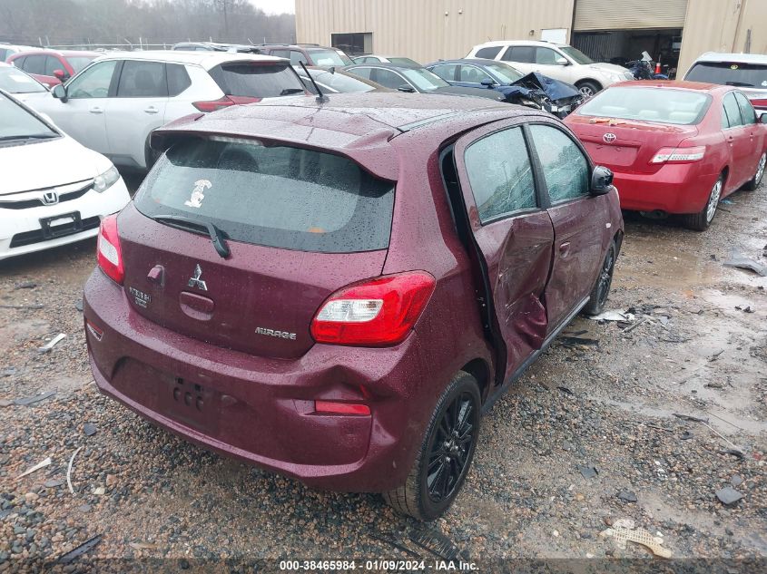 2019 MITSUBISHI MIRAGE LE/GT - ML32A5HJ0KH007134