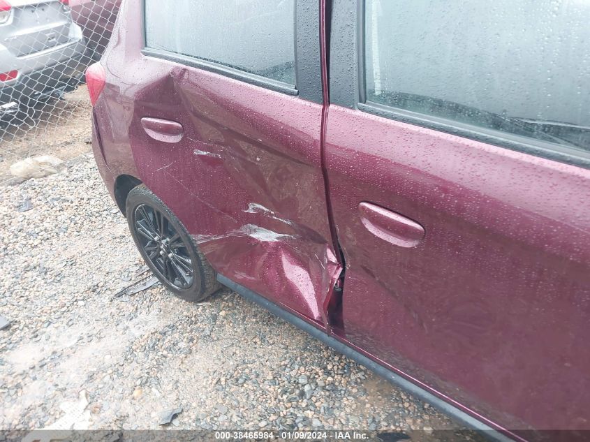 2019 MITSUBISHI MIRAGE LE/GT - ML32A5HJ0KH007134