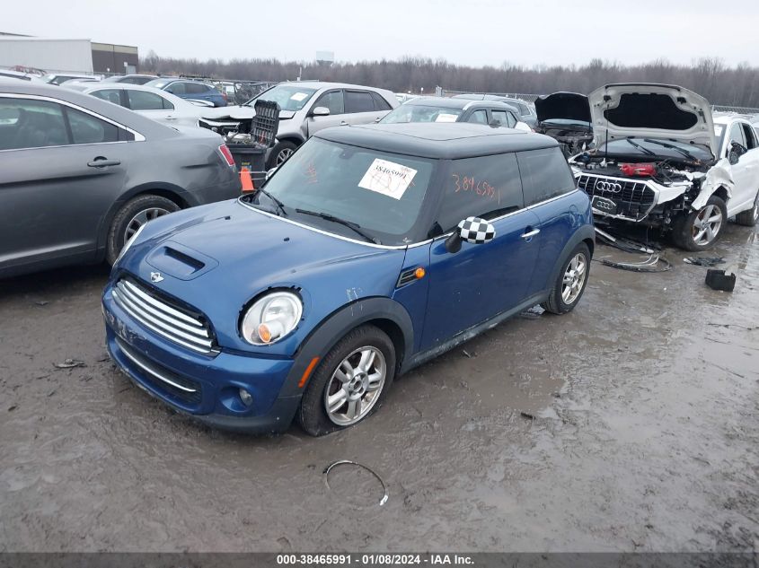 WMWSU3C50DT374857 | 2013 MINI HARDTOP