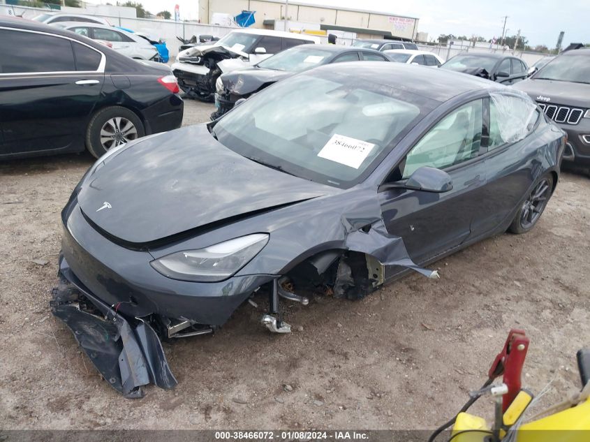 2023 TESLA MODEL 3 - 5YJ3E1EA6PF510080