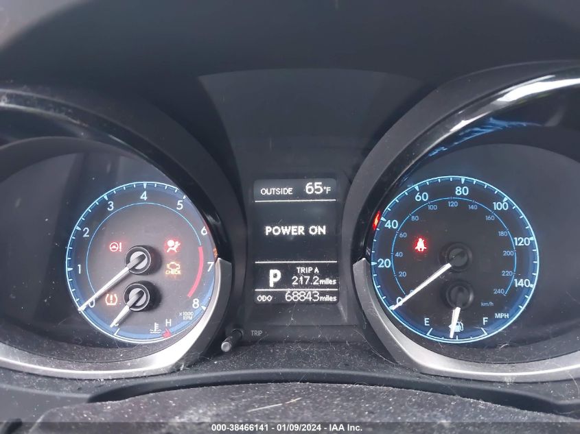 2015 TOYOTA COROLLA L/LE/LE PLS/PRM/S/S PLS - 2T1BURHE9FC391939