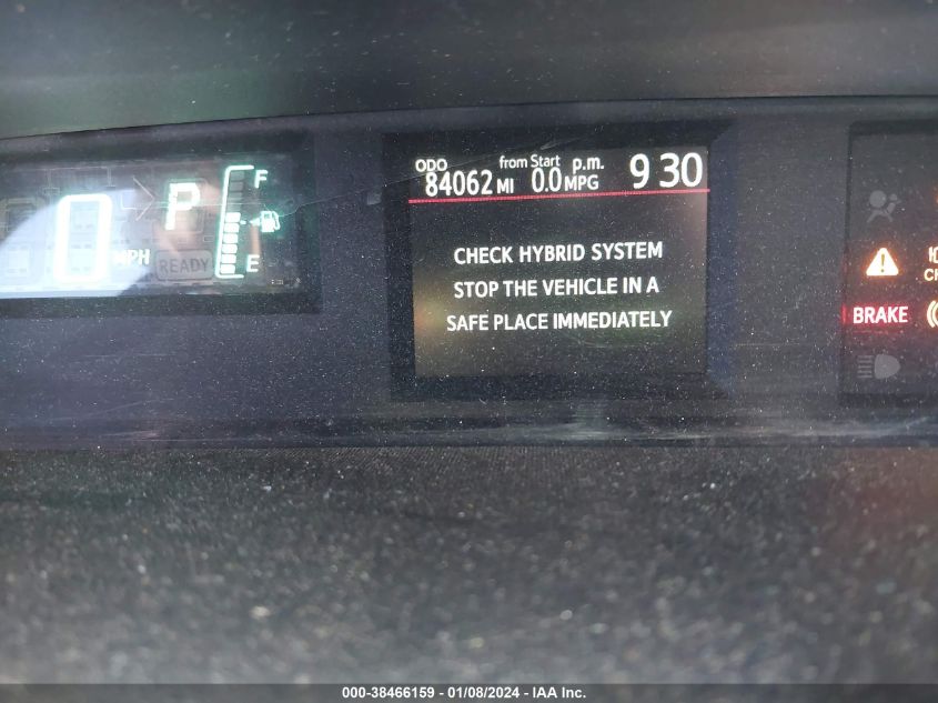 2013 TOYOTA PRIUS C TWO - JTDKDTB39D1037408