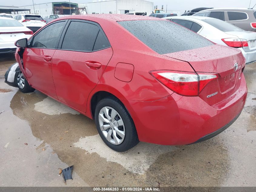 2015 TOYOTA COROLLA L/LE/LE PLS/PRM/S/S PLS - 5YFBURHE1FP269267