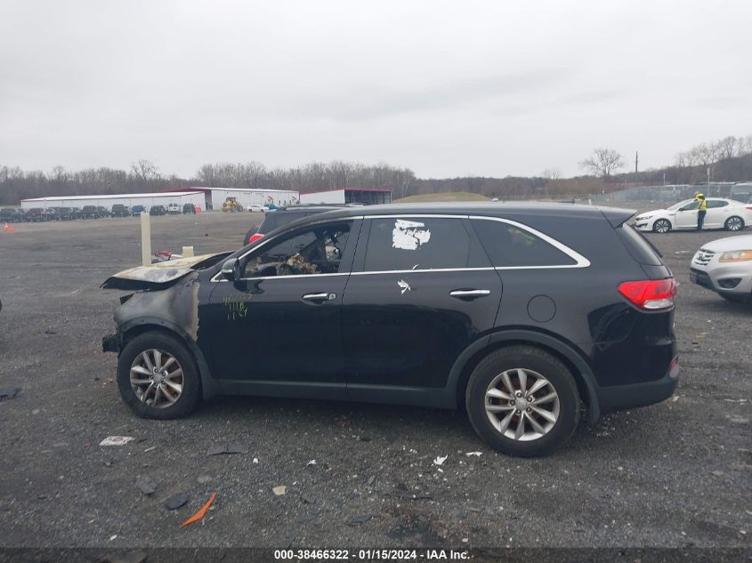 2018 KIA SORENTO LX/L - 5XYPG4A3XJG412383