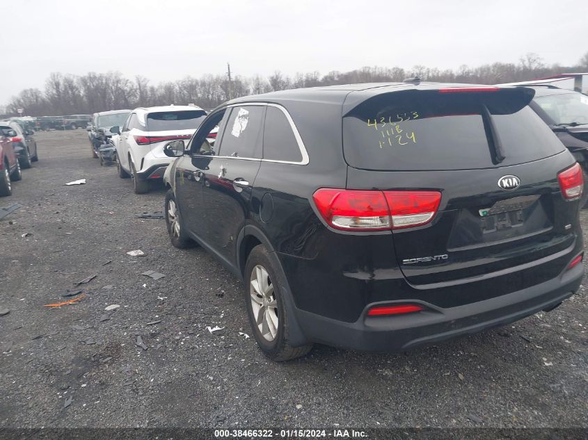 2018 KIA SORENTO LX/L - 5XYPG4A3XJG412383