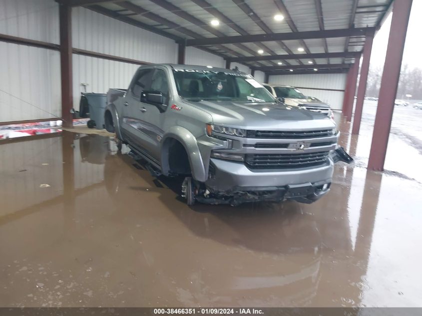 Lot #2539237758 2020 CHEVROLET SILVERADO 1500 4WD  SHORT BED RST salvage car