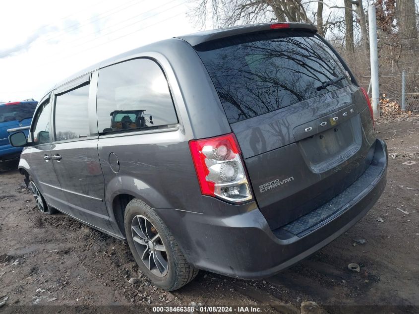 2015 DODGE GRAND CARAVAN SXT - 2C4RDGCG2FR687834