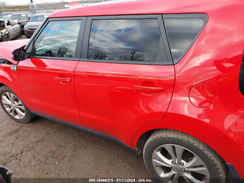 2015 KIA SOUL + - KNDJP3A55F7763286