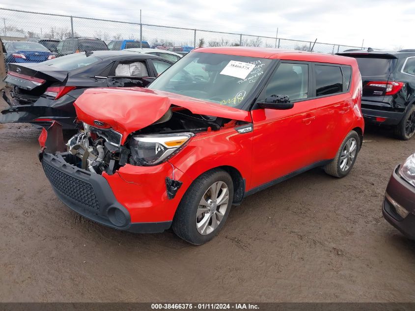 2015 KIA SOUL + - KNDJP3A55F7763286