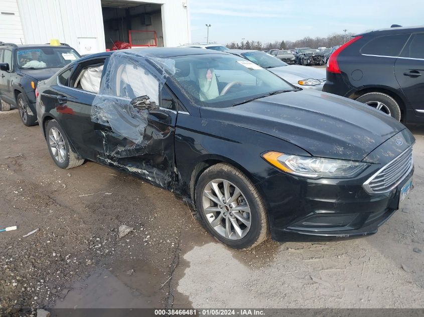 2017 FORD FUSION SE - 3FA6P0H70HR214477