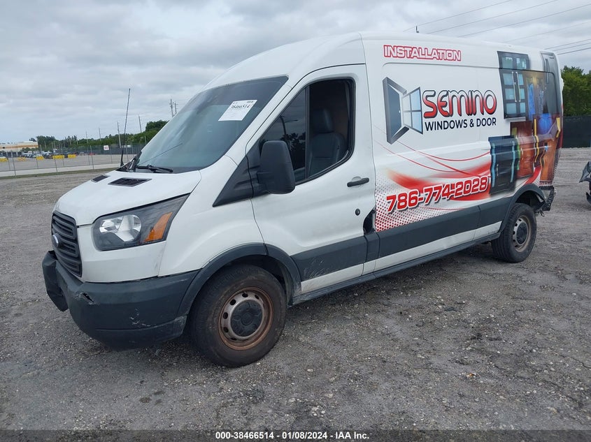 VIN 1FTYR2CM0HKA94240 2017 FORD TRANSIT-250