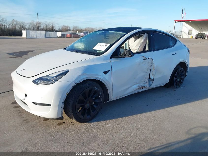 2020 TESLA MODEL Y - 5YJYGDEEXLF018456