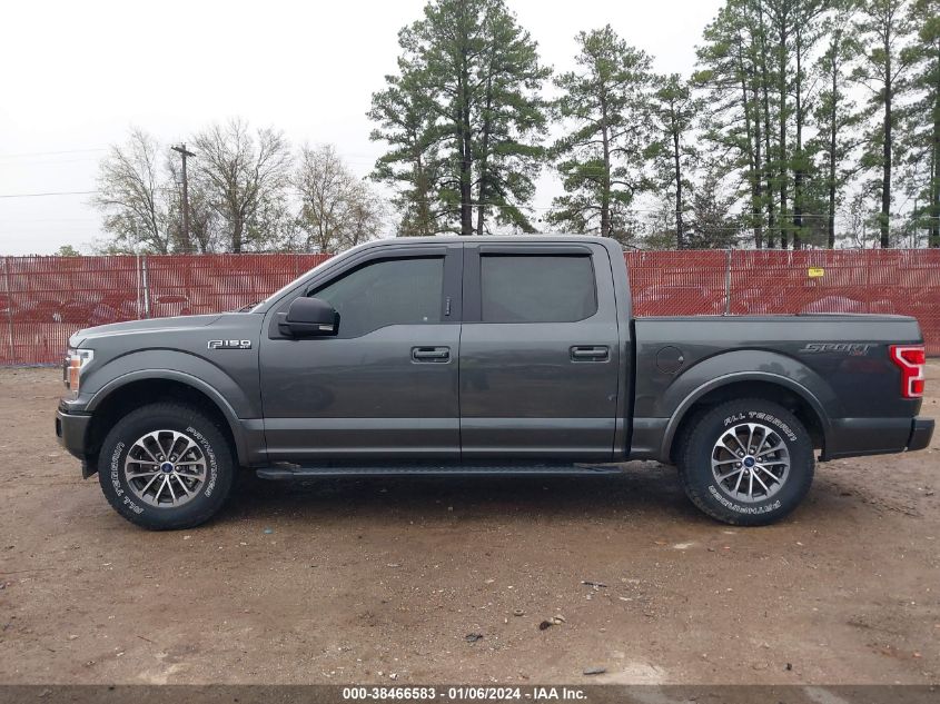 2020 FORD F-150 XLT - 1FTEW1E50LKD75877