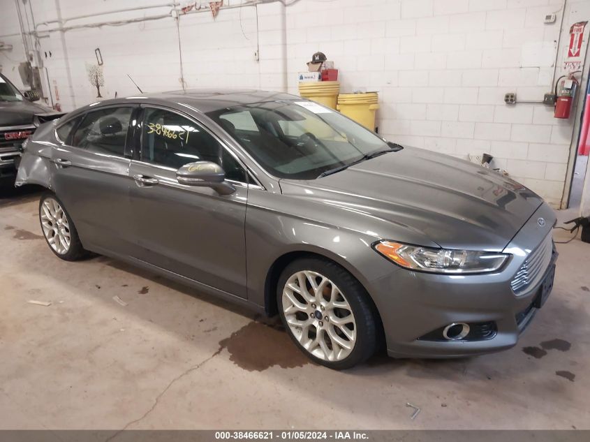 2013 FORD FUSION TITANIUM - 3FA6P0D94DR324627