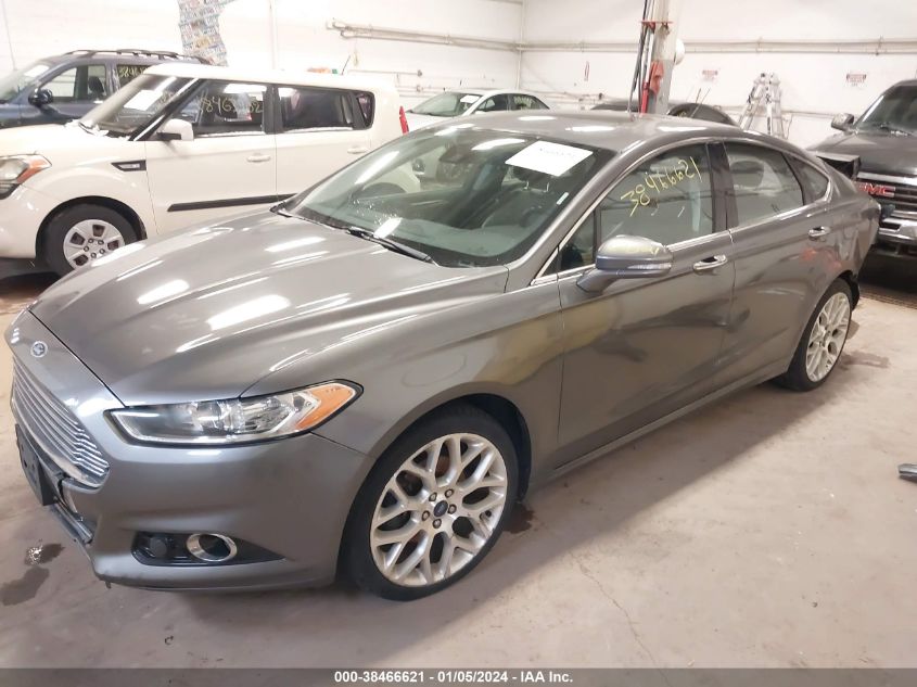 2013 FORD FUSION TITANIUM - 3FA6P0D94DR324627