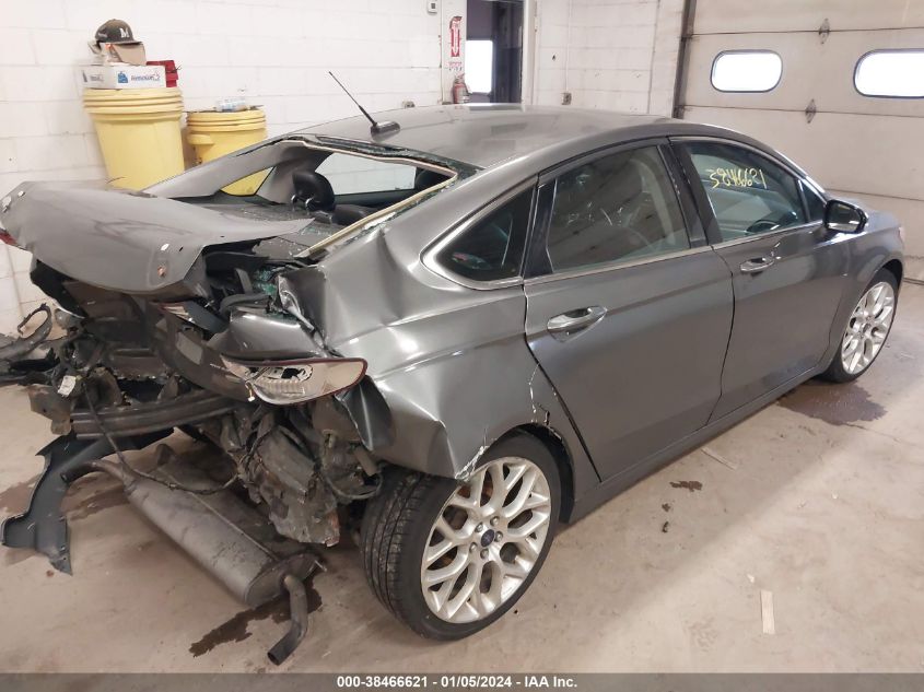 2013 FORD FUSION TITANIUM - 3FA6P0D94DR324627