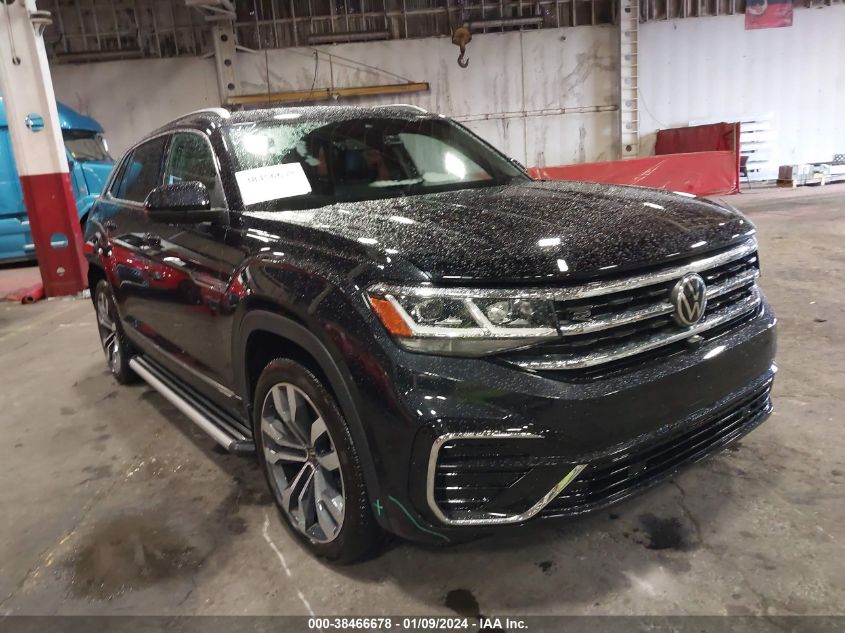 2022 VOLKSWAGEN ATLAS CROSS SPORT 3.6L V6 SEL PREMIUM R-LINE - 1V2FE2CA7NC220347