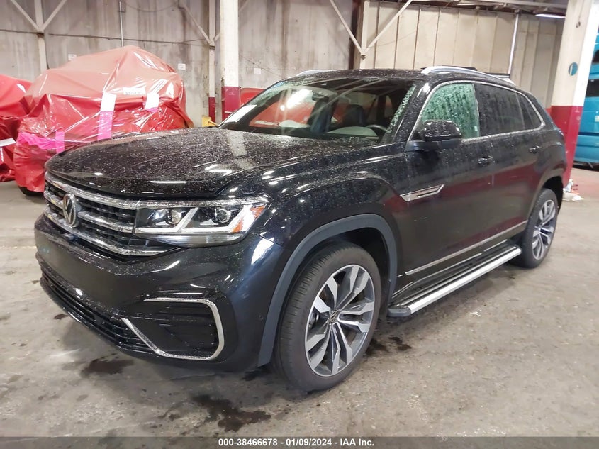 2022 VOLKSWAGEN ATLAS CROSS SPORT 3.6L V-6 DI, DOHC, V(VIN: 1V2FE2CA7NC220347