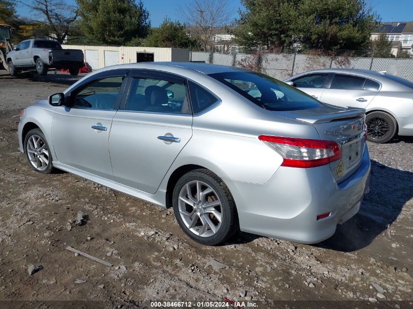 2013 NISSAN SENTRA SR - 3N1AB7AP9DL741004