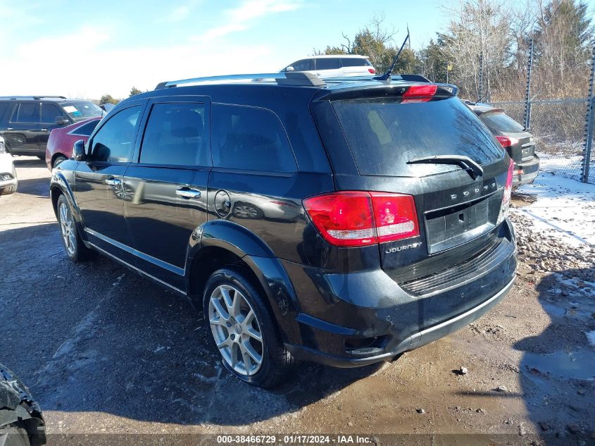 2013 DODGE JOURNEY CREW - 3C4PDCDG4DT558017