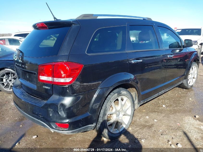 2013 DODGE JOURNEY CREW - 3C4PDCDG4DT558017