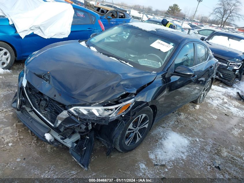 2022 NISSAN SENTRA SV - 3N1AB8CV3NY320790
