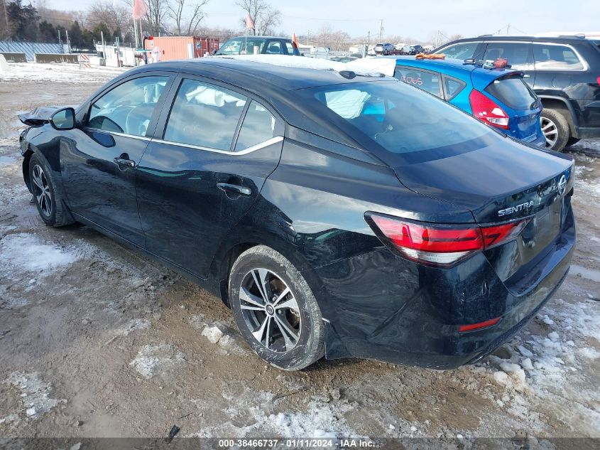 2022 NISSAN SENTRA SV - 3N1AB8CV3NY320790