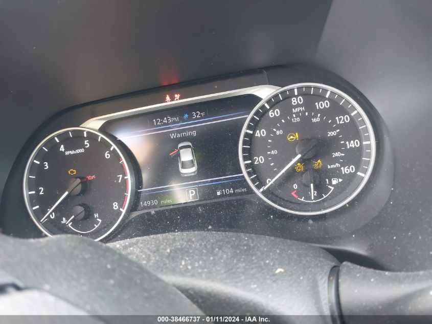 2022 NISSAN SENTRA SV - 3N1AB8CV3NY320790