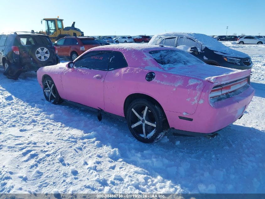 2013 DODGE CHALLENGER SXT - 2C3CDYAG3DH676623