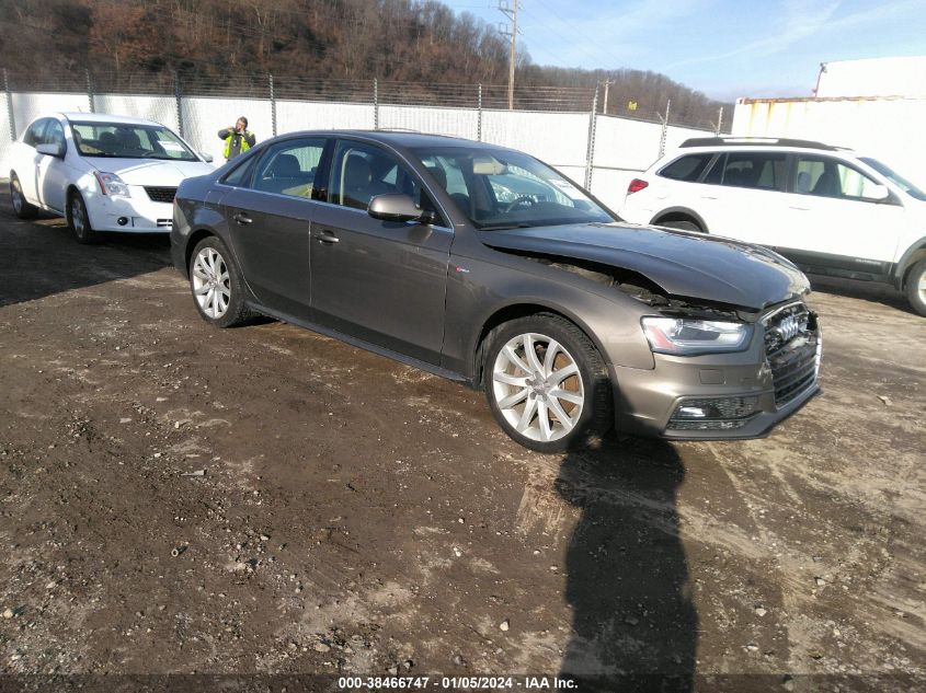 2014 AUDI A4 2.0T PREMIUM - WAUBFAFL4EN013016