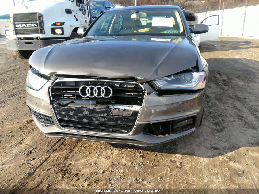 2014 AUDI A4 2.0T PREMIUM - WAUBFAFL4EN013016