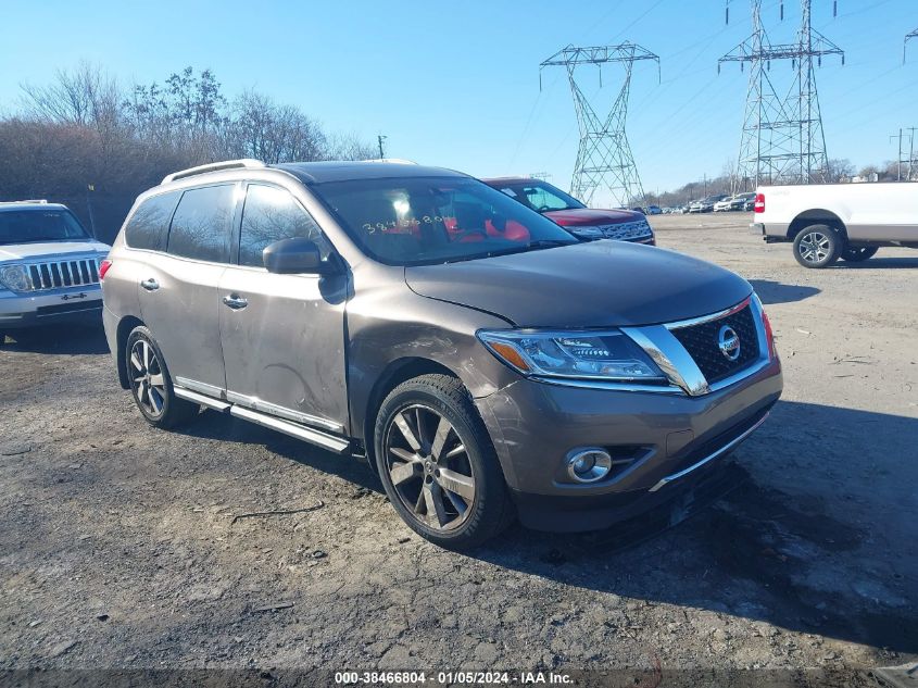 2013 NISSAN PATHFINDER PLATINUM - 5N1AR2MM3DC674100