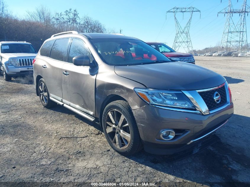 2013 NISSAN PATHFINDER PLATINUM - 5N1AR2MM3DC674100