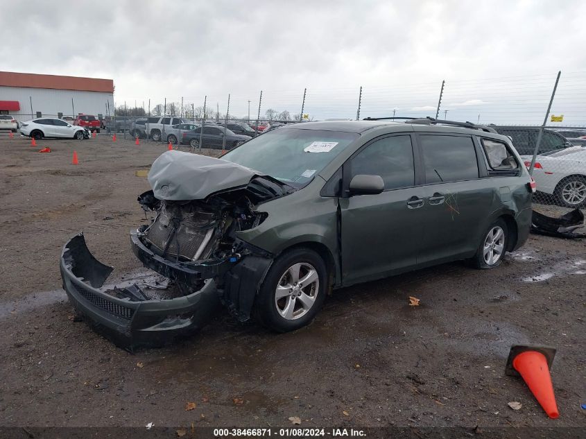 2014 TOYOTA SIENNA LE V6 8 PASSENGER - 5TDKK3DC4ES431633