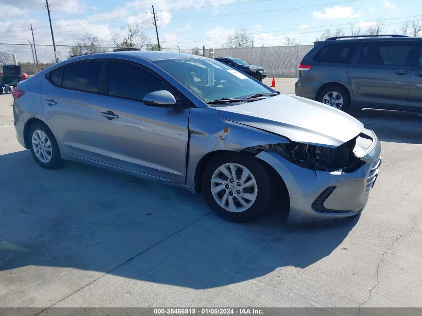 2017 HYUNDAI ELANTRA SE - 5NPD74LF6HH173489