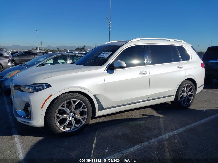 2019 BMW X7 XDRIVE40I - 5UXCW2C51KL084280