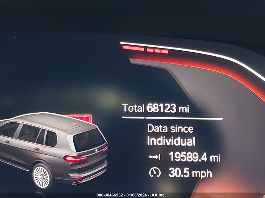 2019 BMW X7 XDRIVE40I - 5UXCW2C51KL084280