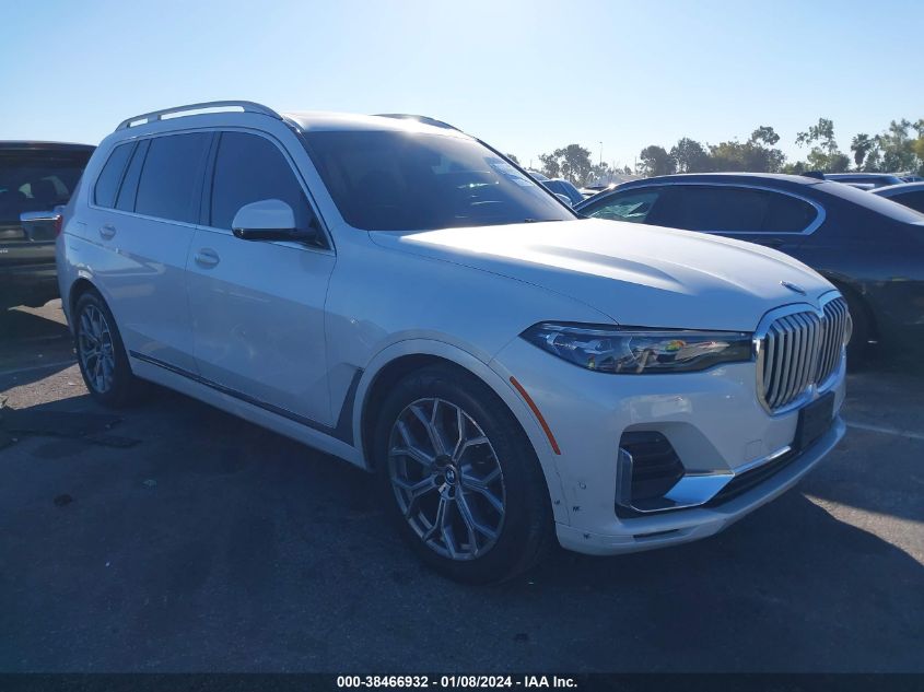 2019 BMW X7 XDRIVE40I - 5UXCW2C51KL084280