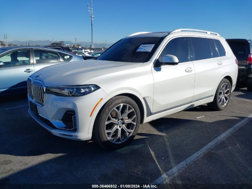 2019 BMW X7 XDRIVE40I - 5UXCW2C51KL084280
