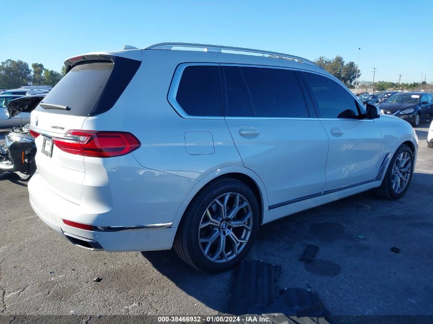 2019 BMW X7 XDRIVE40I - 5UXCW2C51KL084280