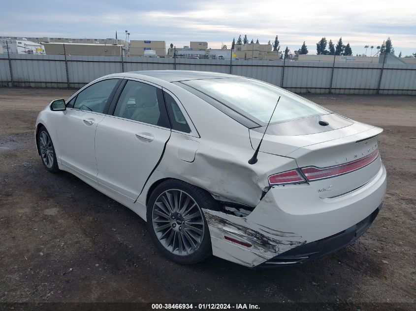 2013 LINCOLN MKZ - 3LN6L2GKXDR819104
