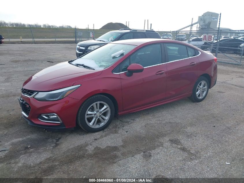 2018 CHEVROLET CRUZE LT - 1G1BE5SM3J7178851