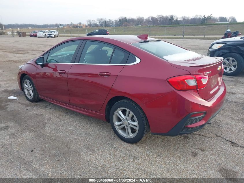 2018 CHEVROLET CRUZE LT - 1G1BE5SM3J7178851