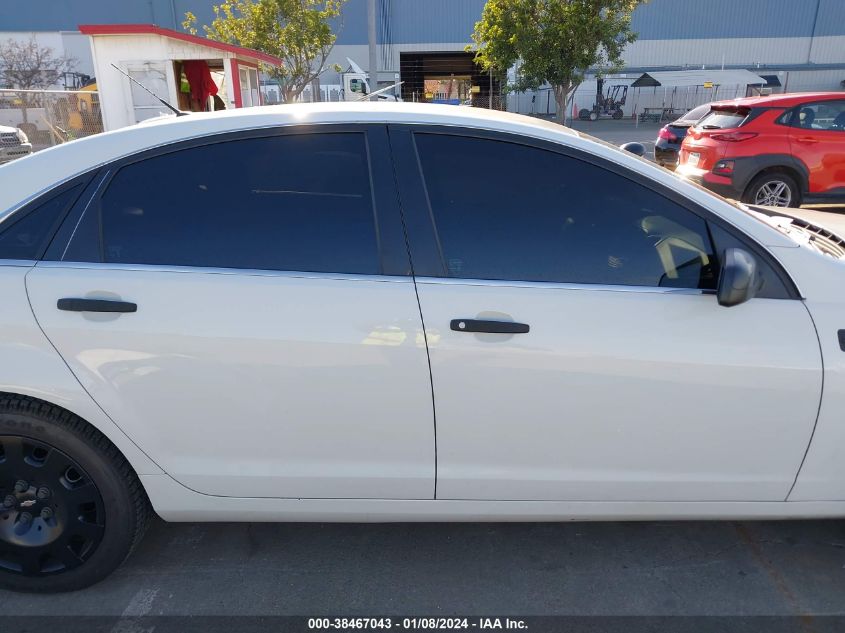 2014 CHEVROLET CAPRICE POLICE 6G3NS5R21EL970143