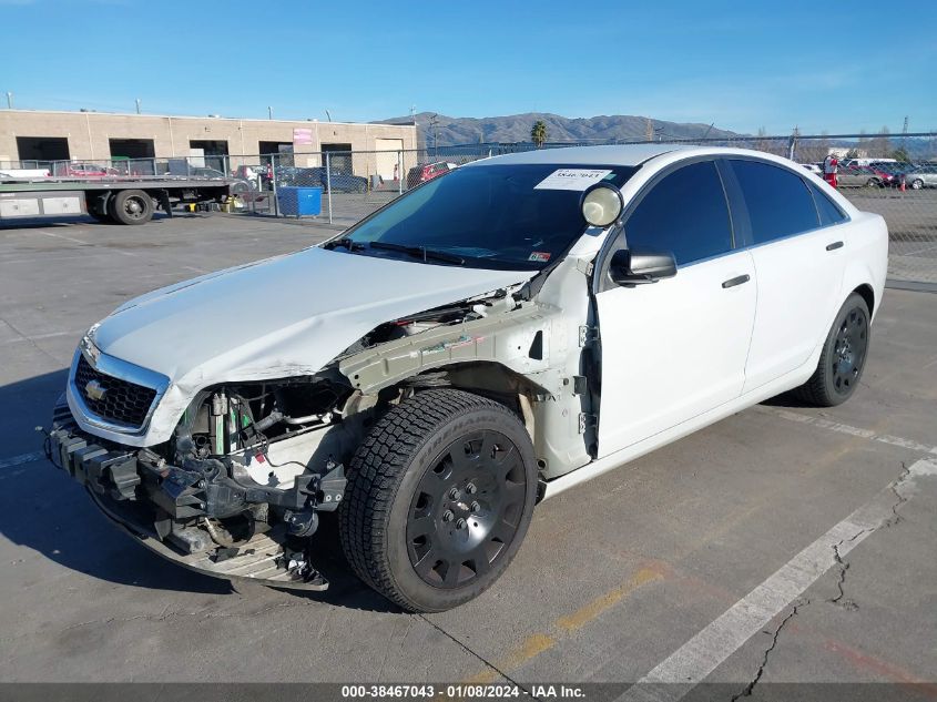 2014 CHEVROLET CAPRICE POLICE 6G3NS5R21EL970143