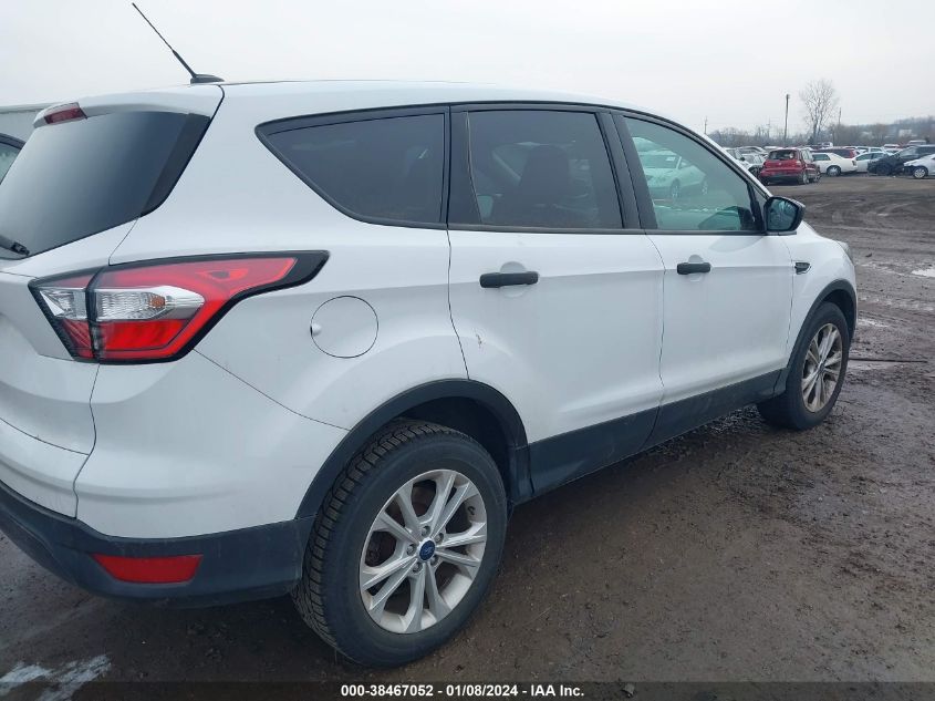 2018 FORD ESCAPE S - 1FMCU0F78JUB89637