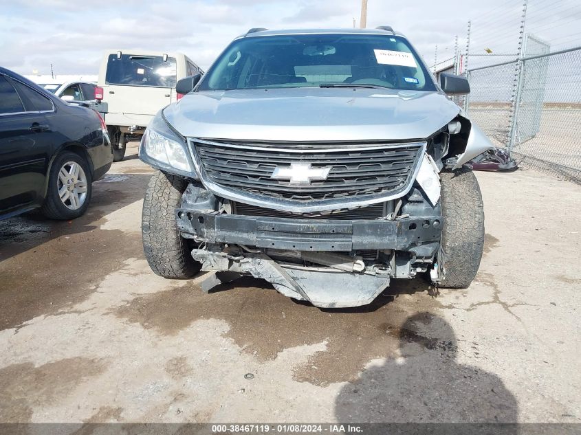 2015 CHEVROLET TRAVERSE LS - 1GNKRFED1FJ372065