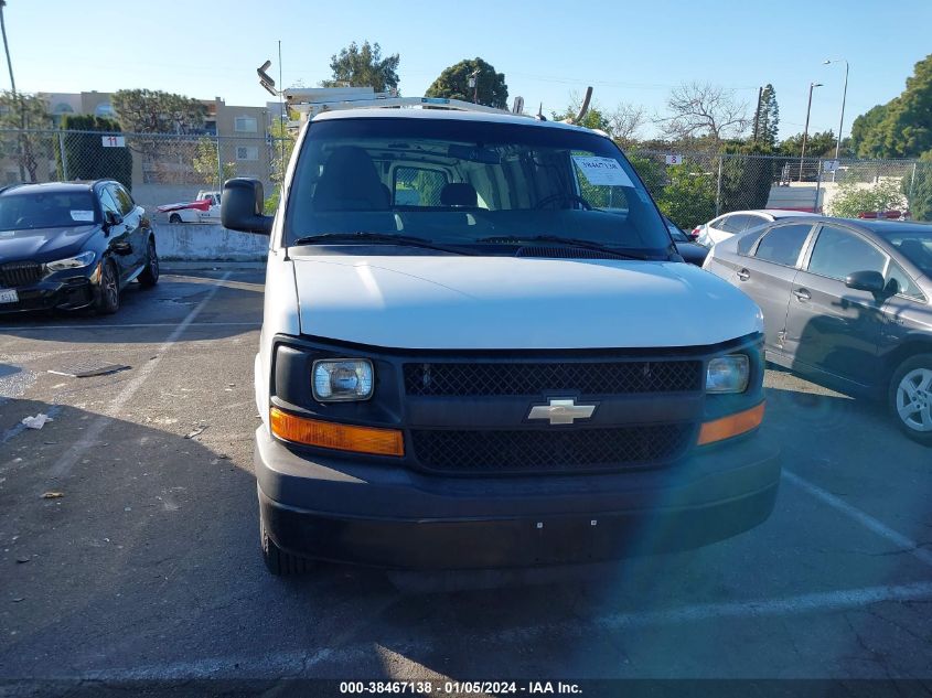 2015 CHEVROLET EXPRESS 2500 WORK VAN 1GCWGFFF1F1109025